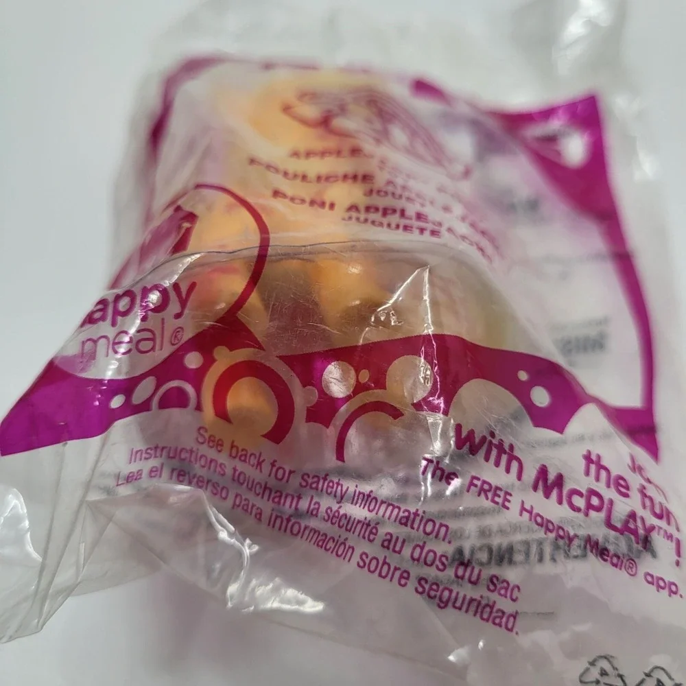 My Little Pony AppleJack #5 McDonald's Happy Meal Toy 2015‎ NIP Kids Collectible